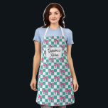 Grandma’s Kitchen Apron |Personalised Grandma Cool<br><div class="desc">Celebrate the heart of the home with this charming “Grandma’s Kitchen” personalised apron. Perfect for grandmothers who love cooking, baking, and sharing family recipes, this apron makes a thoughtful and practical gift that will be treasured for years. Designed with a stylish pattern and warm message, the apron can be personalised...</div>