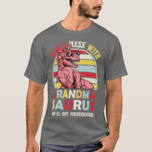 Grandma Saurus Tshirt GrandmaSaurus Shirt Grandma