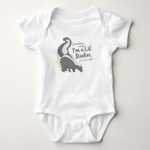 Grandma says I'm a lil stinker and she's right! Baby Bodysuit