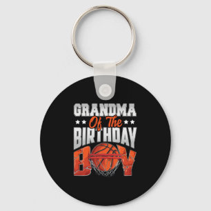 Grandma Sketll Birthday Boy Family Ller B-day Part Keychain