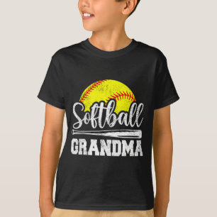 Grandma Softball Player Game Day Mother#39; #39;s T-Shirt
