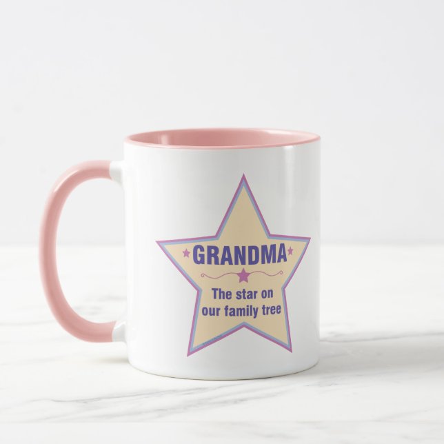  Grandma Star Mug (Left)