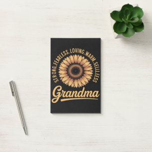 Grandma Sunflower Mothers day  Post-it Notes