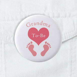 Grandma To-Be 2 Inch Round Button