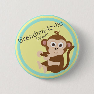 Grandma-to-be (again) 2 inch round button