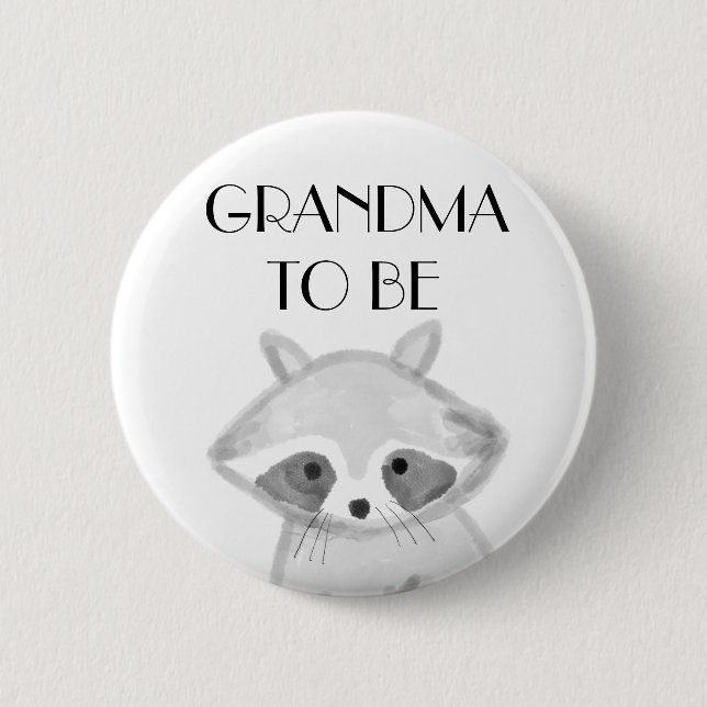 Grandma To Be Baby Shower   2 Inch Round Button (Front)