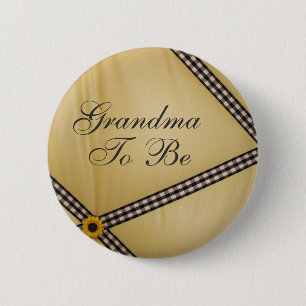 Grandma To Be Bumble Bee Pin