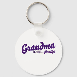 Grandma to be finally keychain