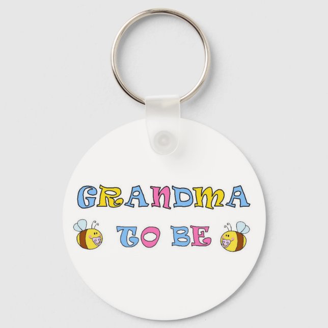 Grandma To Be Keychain (Front)