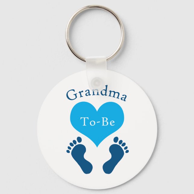 Grandma To-Be Keychain (Front)