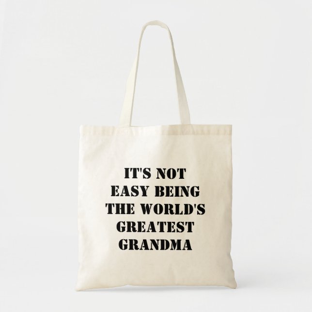 Grandma Tote Bag (Front)