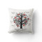 Grandma Tree (hearts) Black on White 8 Names/Dates
