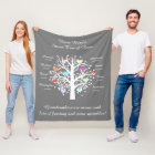 Grandma Tree (hearts), White/Grey 8 Names & Dates