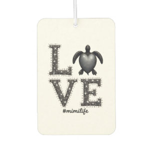 Grandma Turtle - Love Mimi Life Sea Turtle, Mimi T Air Freshener