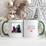 Grandma We Love You Personalized Photo Collage Mug<br><div class="desc">Grandma we love you personalized photo collage with back message and hearts</div>