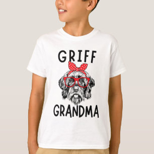 Grandma Wirehaired Pointing Griffon Nana Mother's  T-Shirt