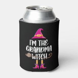 Grandma Witch Halloween Costume Gift,Halloween Can Cooler