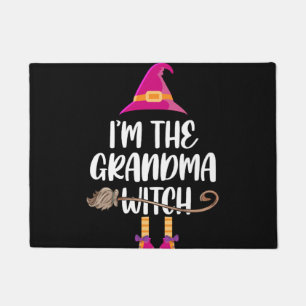 Grandma Witch Halloween Costume Gift,Halloween Doormat