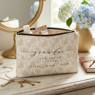 Grandma you are so loved accessory pouch