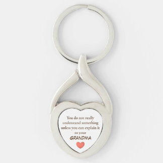Grandma  You need to explain Heart keychains