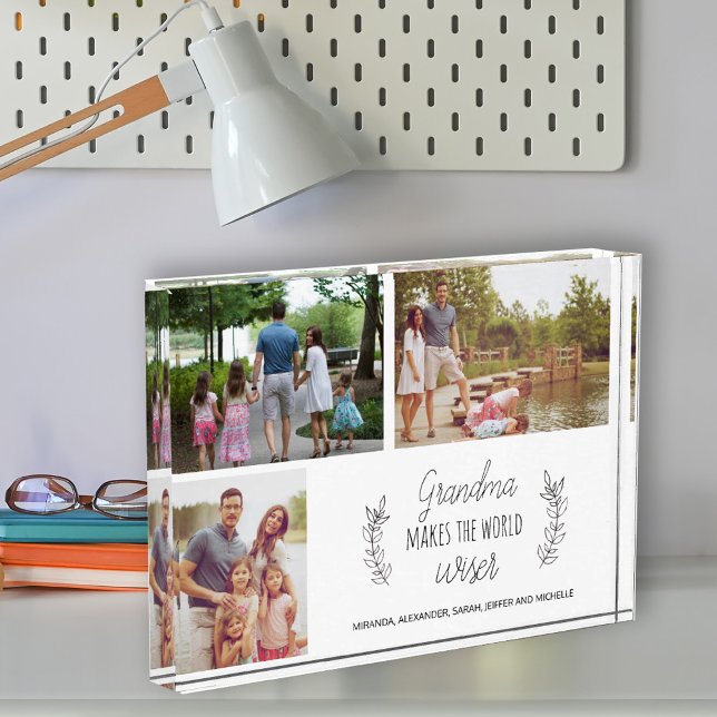Grandma your photo collage grandparents day gift (Creator Uploaded)