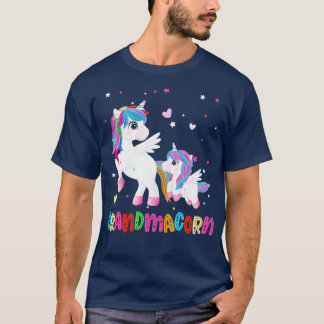 Grandmacorn Unicorn Grandma Mom Mothers Day T-Shirt