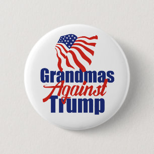 Grandmas Against Trump Political 2 Inch Round Button