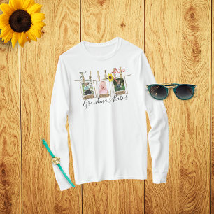 Grandma's Babies Clothesline Photos of Children T-Shirt