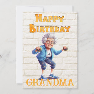 Grandma's Birthday Holiday Card