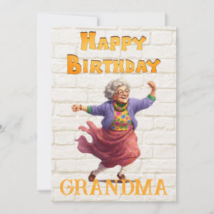 Grandma's Birthday Holiday Card