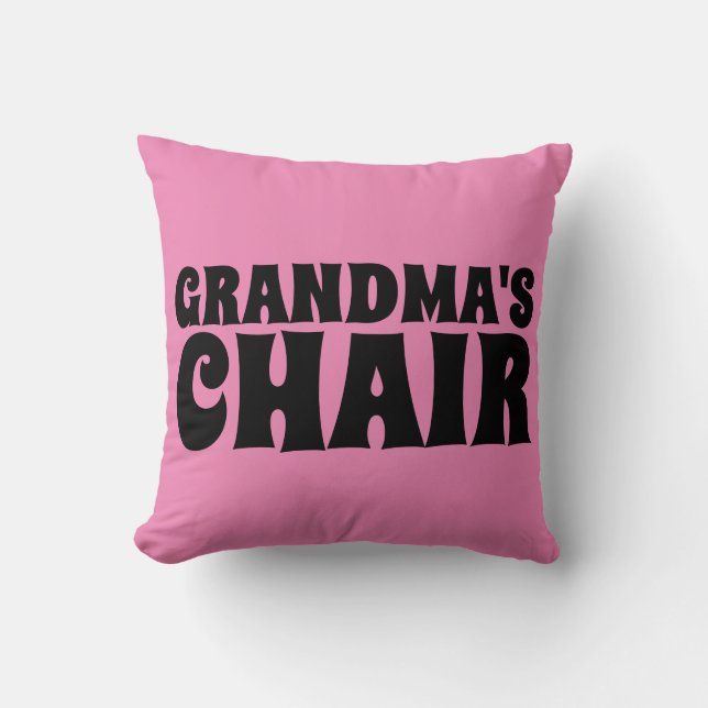 GRANDMA'S CHAIR PILLOW (Front)