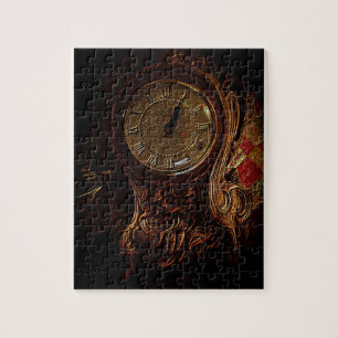 Grandma's Clock Jigsaw Puzzle