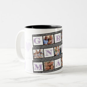 Grandma's Coffee Cup Personalized with 7 Photos!