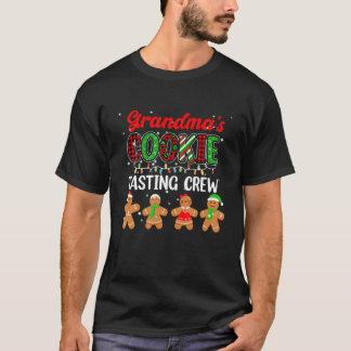 Grandma's Cookie Tasting Crew Gingerbread Grandma T-Shirt
