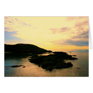 Grandma's Cove, San Juan Island Blank Card