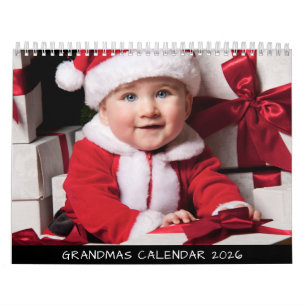 Grandmas Family Photos 2026 Calendar