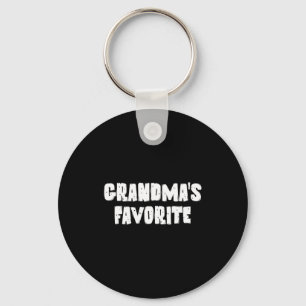 Grandmas Favorite  Keychain