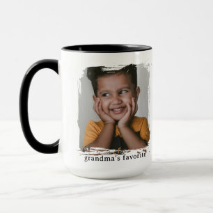 Grandmas Favourite Custom Photo Mug
