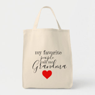 Grandma's favourite Tote (personalized) Bag