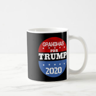 Grandmas For Trump 2020 Re-election Vintage Volunt Coffee Mug