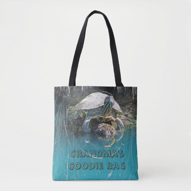 Grandma's Goodie Bag Unique Turtle Photo Animal (Front)