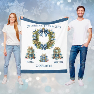 Grandma's Grandkids Names Blanket
