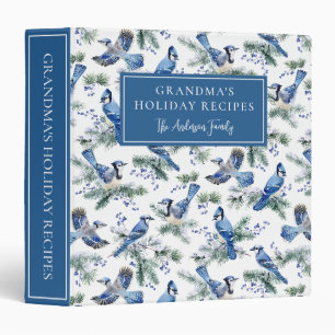 Grandma's Holiday Recipes Family Christmas Binder