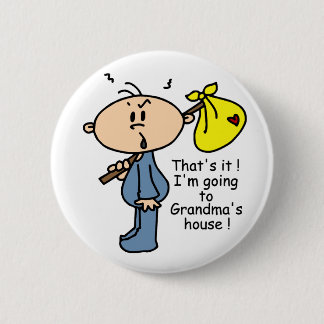 Grandma's House Baby (BLUE) 2 Inch Round Button