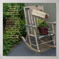 Grandma's House-Poem-Poster