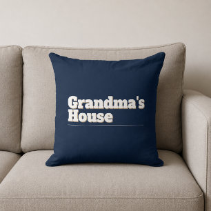 Grandma's House Throw Pillow