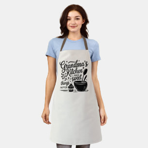 Grandma's Kitchen Cooking Baking Apron
