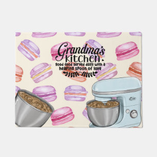 Grandma's Kitchen Good Food Served Daily with a He Doormat