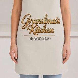Grandma's Kitchen Personalized Apron