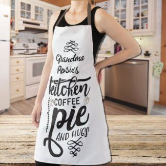 Grandma's Kitchen | Personalized Coffee Pie & Hugs Apron